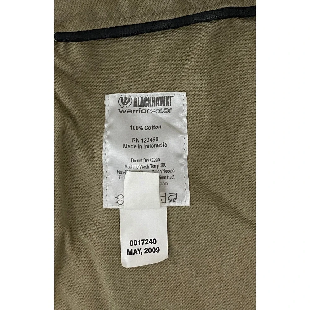 Blackhawk Warrior Wear Tactical Cargo Pants Men's‎ Size 42×30 Beige Utility